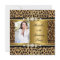 Elegant Birthday Party Gold Black Leopard