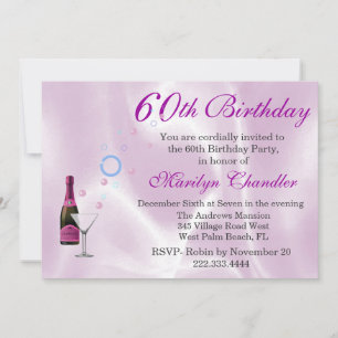 Elegant Birthday Party Invitation
