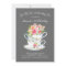 Elegant Birthday Tea Invitation