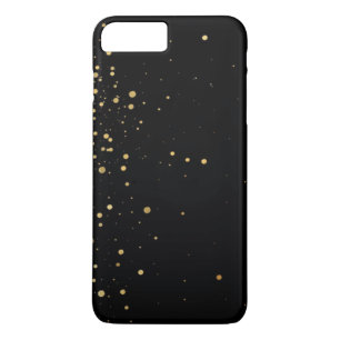 Elegant Black and Gold iPhone 8 Plus/7 Plus Case
