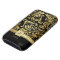 Elegant Black and Gold Damask wiht Monogram