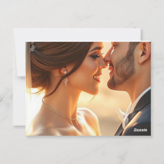 Elegant Black and Gold Floral Luxury Design Postcard