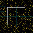 Elegant Black And Gold Foil Confetti Dots