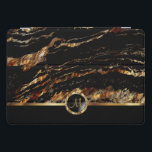 Elegant Black and Gold Marble - Monogram iPad Pro Cover<br><div class="desc">iPad Cover. ✔NOTE: ONLY CHANGE THE TEMPLATE AREAS NEEDED! 😀 If needed, you can remove the text and start fresh adding whatever text and font you like. 📌If you need further customisation, please click the "Click to Customise further" or "Customise or Edit Design" button and use our design tool to...</div>