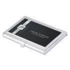 Elegant Black and Silver Professional