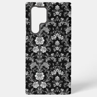 Elegant Black and White Damask - Vintage Baroque