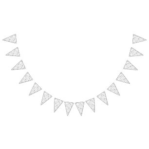 Elegant black and white floral design showcasing d bunting 