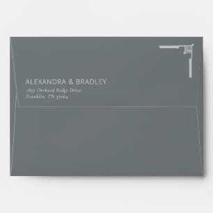 Elegant Black Blueprint Motions Envelope