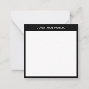 Elegant Black Border Minimalist Template Classic