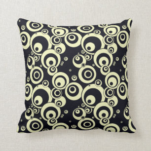 Elegant Black & Cream Pillows