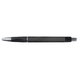 Elegant Black Custom Name Ballpoint Pen