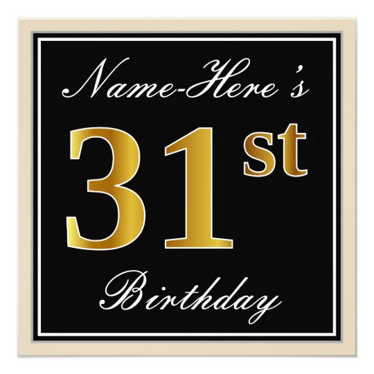 31St Birthday Party Invitations 8