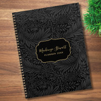 Elegant Black Floral Pattern 2026