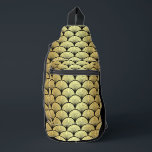 Elegant Black Gold Art Deco Vintage Fan Pattern Sling Bag<br><div class="desc">Elegant Black Gold Art Deco Vintage Fan Pattern Crossbody Bags Sling Bags Handbags features an elegant art deco pattern in black and gold. Created by Evco Studio www.zazzle.com/store/evcostudio</div>