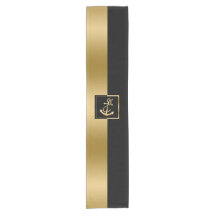 Elegant Black & Gold Boat Anchor Modern Design Fle
