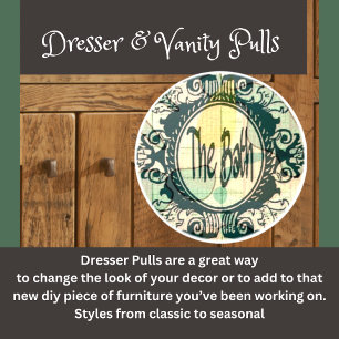 Elegant Black Gold  Ceramic Knob