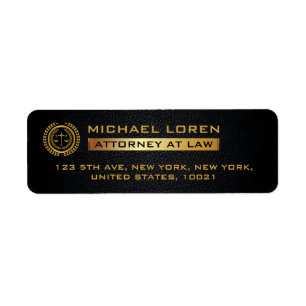 ELEGANT BLACK& GOLD CORPORATE LAWYER ACCOUNTANT