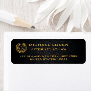ELEGANT BLACK& GOLD CORPORATE LAWYER ACCOUNTANT