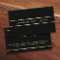 Elegant black gold gradient borders professional