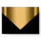 Elegant Black Gold Invitation Envelope