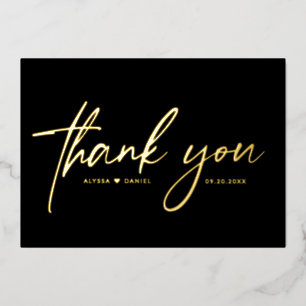 Elegant Black & Gold Luxury Black tie Wedding