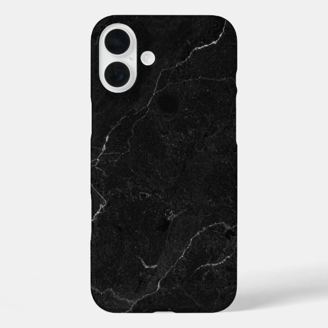 Elegant Black & Gold Marble Case-Mate iPhone Case (Back)