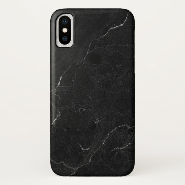 Elegant Black & Gold Marble Case-Mate iPhone Case (Back)