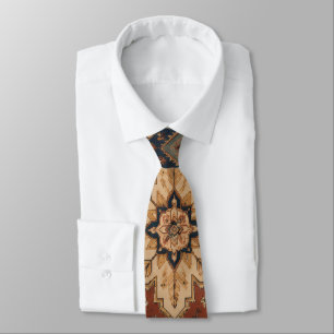Elegant Black & Gold Neck Tie