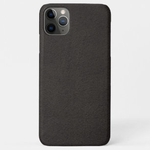  Elegant Black leather iPhone 11 Pro Max Case