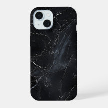 Elegant Black Marble Phone Case