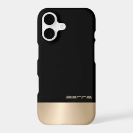 Elegant Black&Nacre Metallic iPhone 7 Case