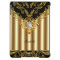 Elegant Black on Gold Monogram add name