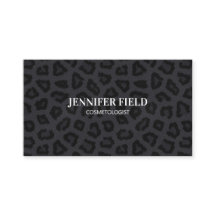 Elegant Black Panther Spots