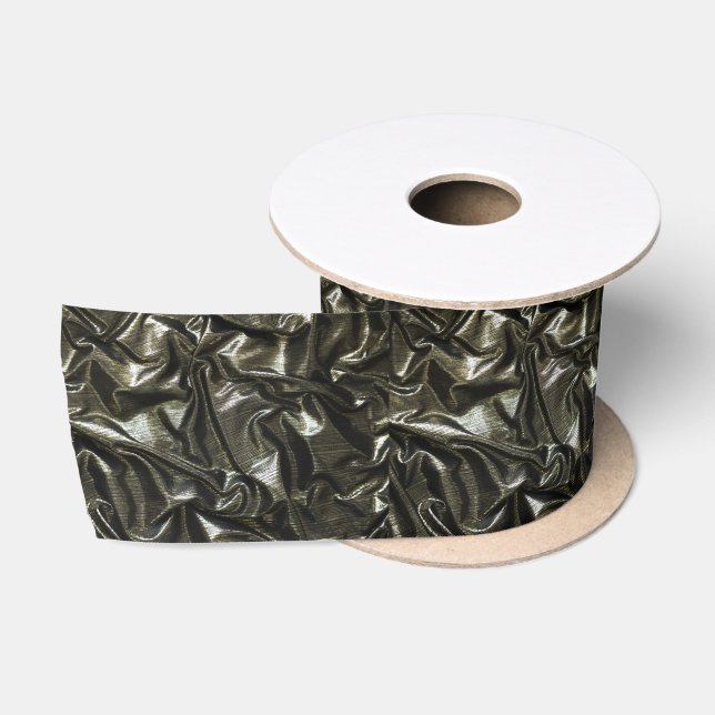 Elegant Black satin look ribbon (Spool)