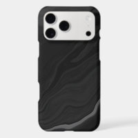 Elegant Black Stone Marble Pattern