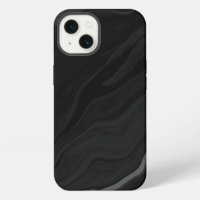 Elegant Black Stone Marble Pattern
