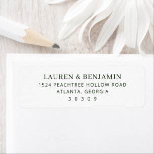 Elegant Black Typographic