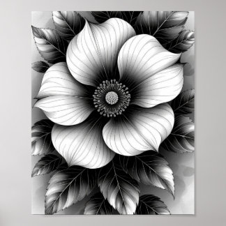 Elegant Black, Value Poster Paper (Matte)