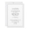 Elegant Black & White Classic Script Wedding