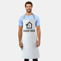 Elegant Black & White Construction Handyman