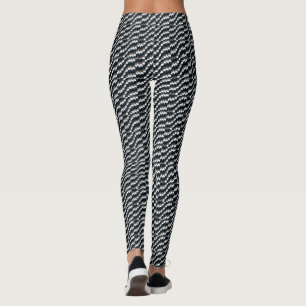 Elegant Black & White Leggings