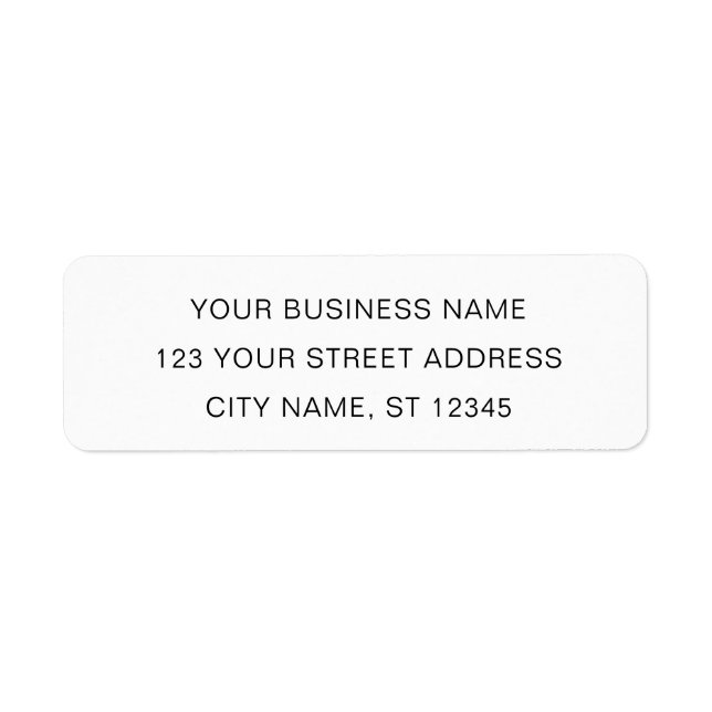 Elegant black white minimalist (Front)