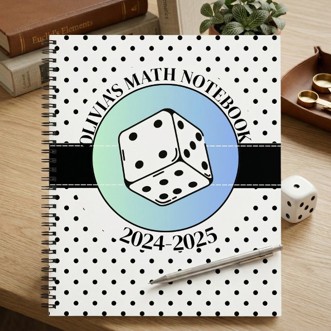 Elegant Black & White Minimalist Math for Students Notebook (Elegant Black & White Minimalist Math Notebook for Students & Teachers
)