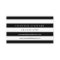 Elegant Black White Striped - Simple Minimalist