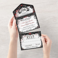 Elegant Blood Splatter Halloween - Together With