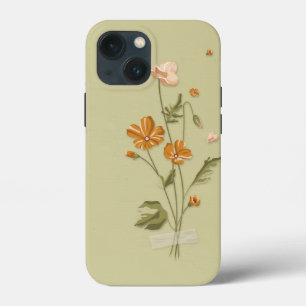 Elegant blooming floral  iPhone 13 mini case