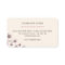 Elegant Blossom Pink Chic Zen Business Card