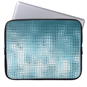 Elegant Blue Abstract: Beautiful Background Laptop Sleeve