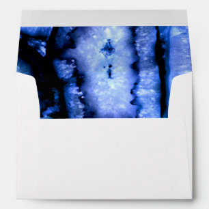 Elegant blue agates blue gemstones blue quartz envelopes
