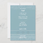 Elegant Blue Bar Mitzvah Invitations<br><div class="desc">Celebrate your son's Bar Mitzvah by inviting all of your friends and family to join you in this wonderful day.  All invitations come with an envelope for easy mailing.</div>